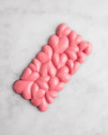 Gianduja Hazelnut Heart Pink Bar