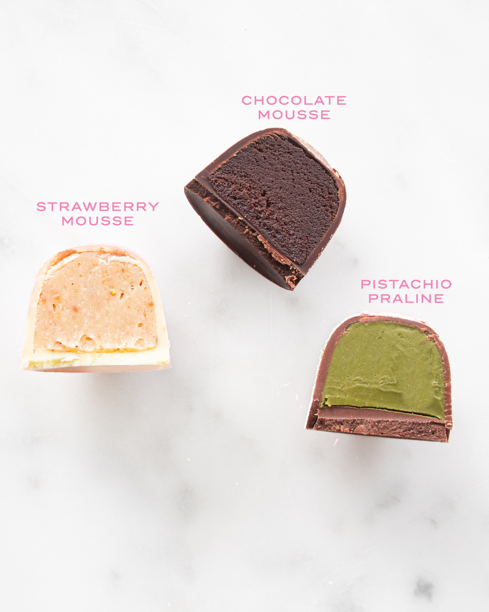 Six Piece 'Lots of Love' Bonbon Selection