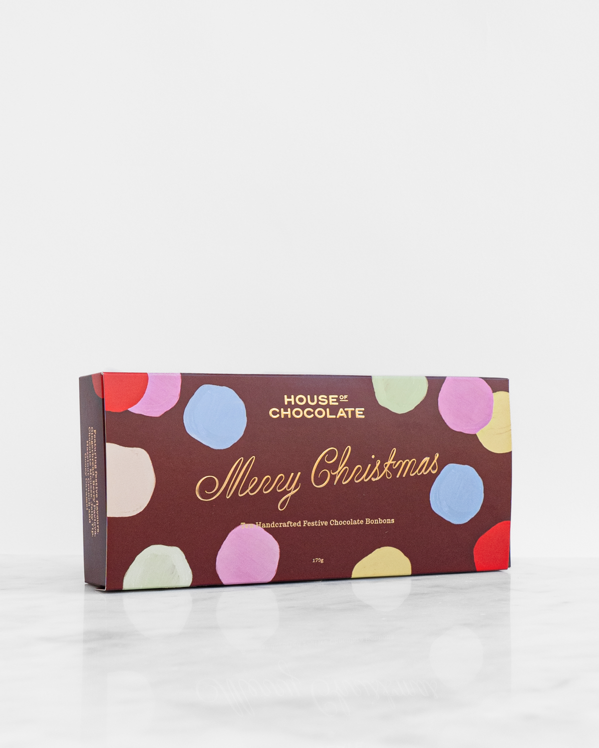 Merry Christmas Ten Piece Christmas Bonbon Box