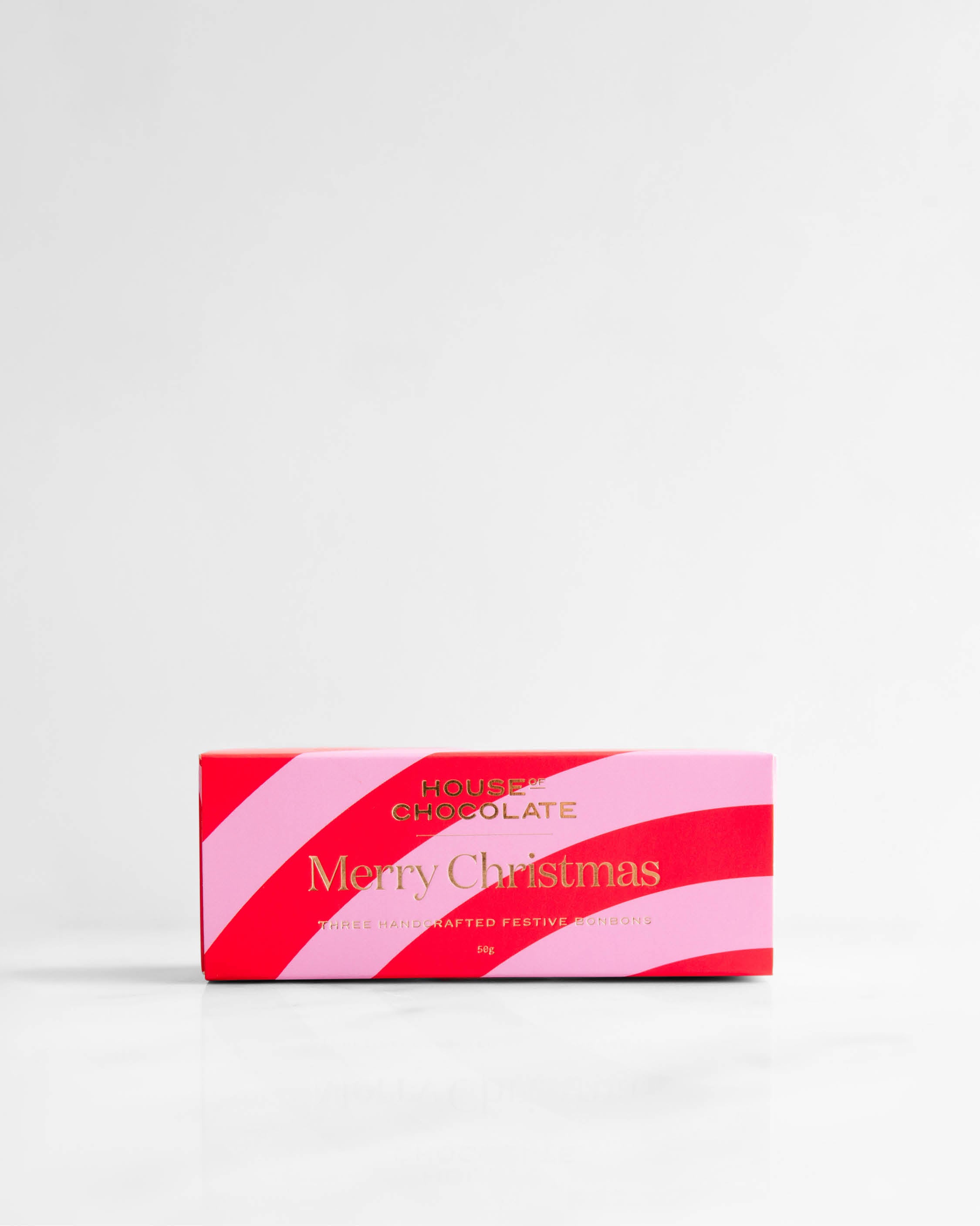 3 Piece Christmas Bonbon Selection - Red