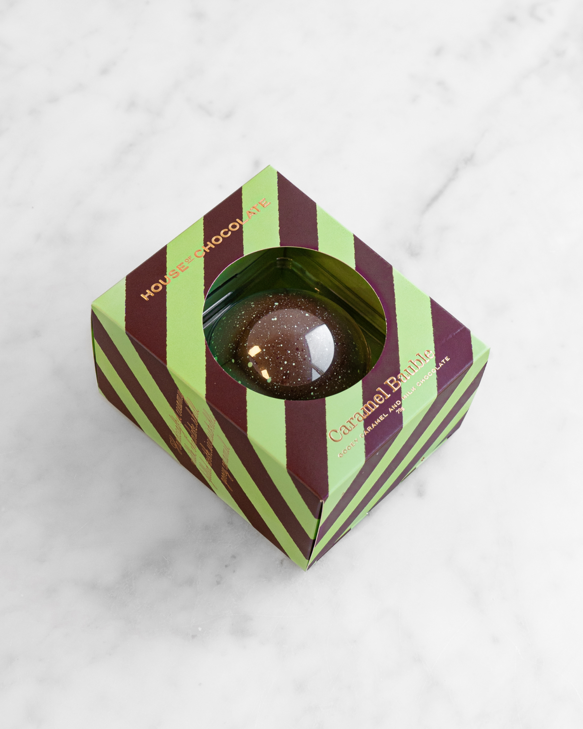 Caramel Milk Chocolate Bauble