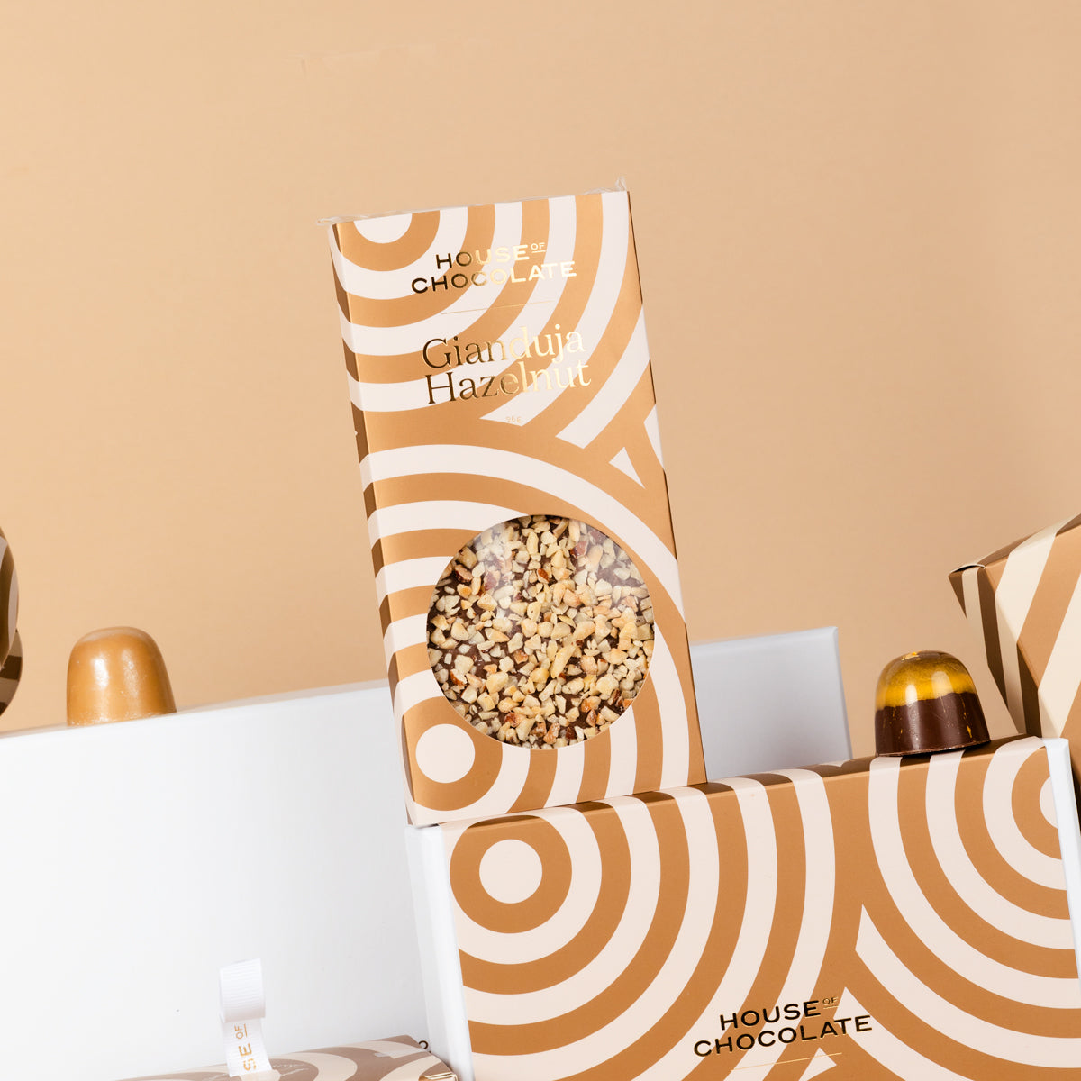 Gianduja Hazelnut 37% Milk Chocolate Bar