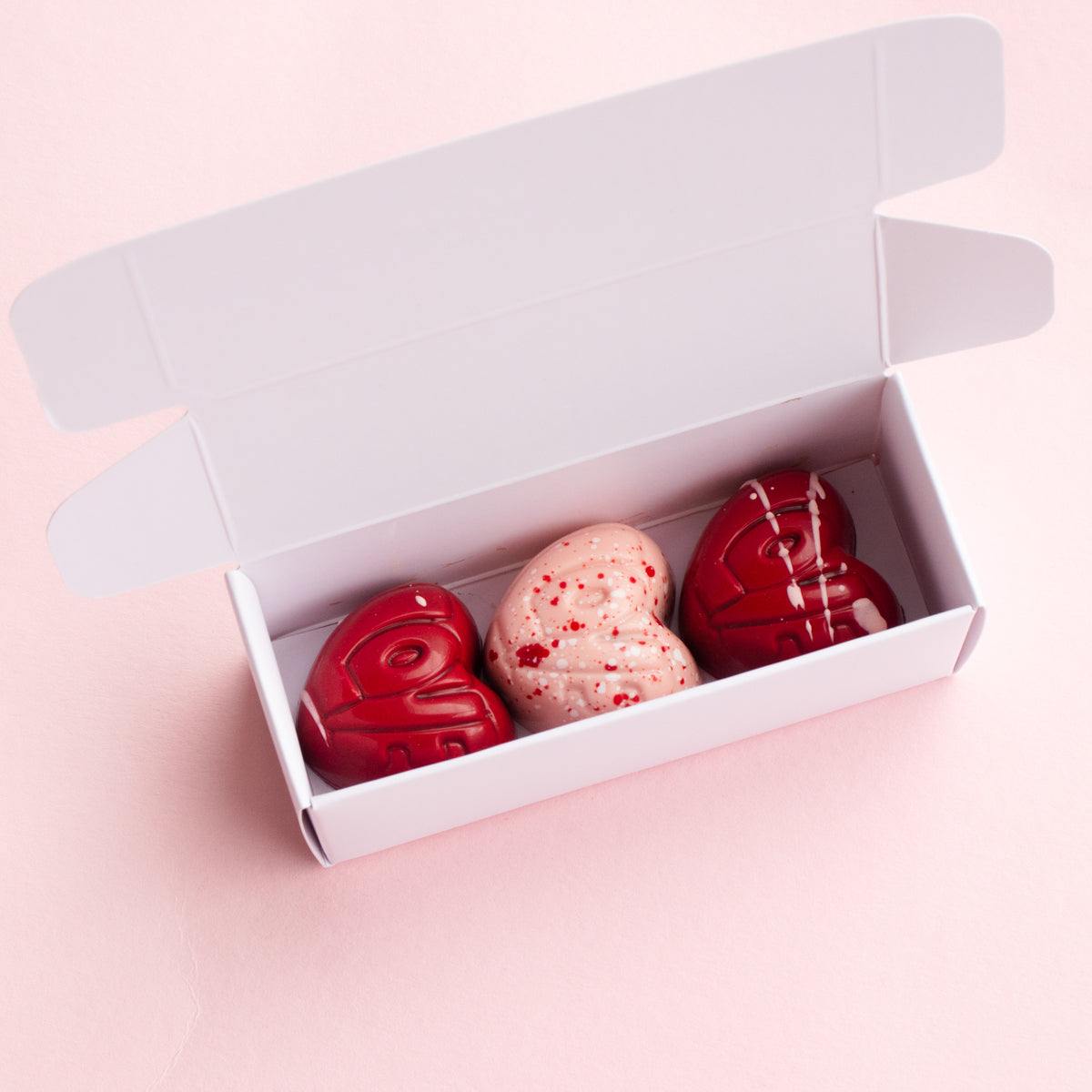 Creation of the Month | 3 Piece 'Love' Bonbons