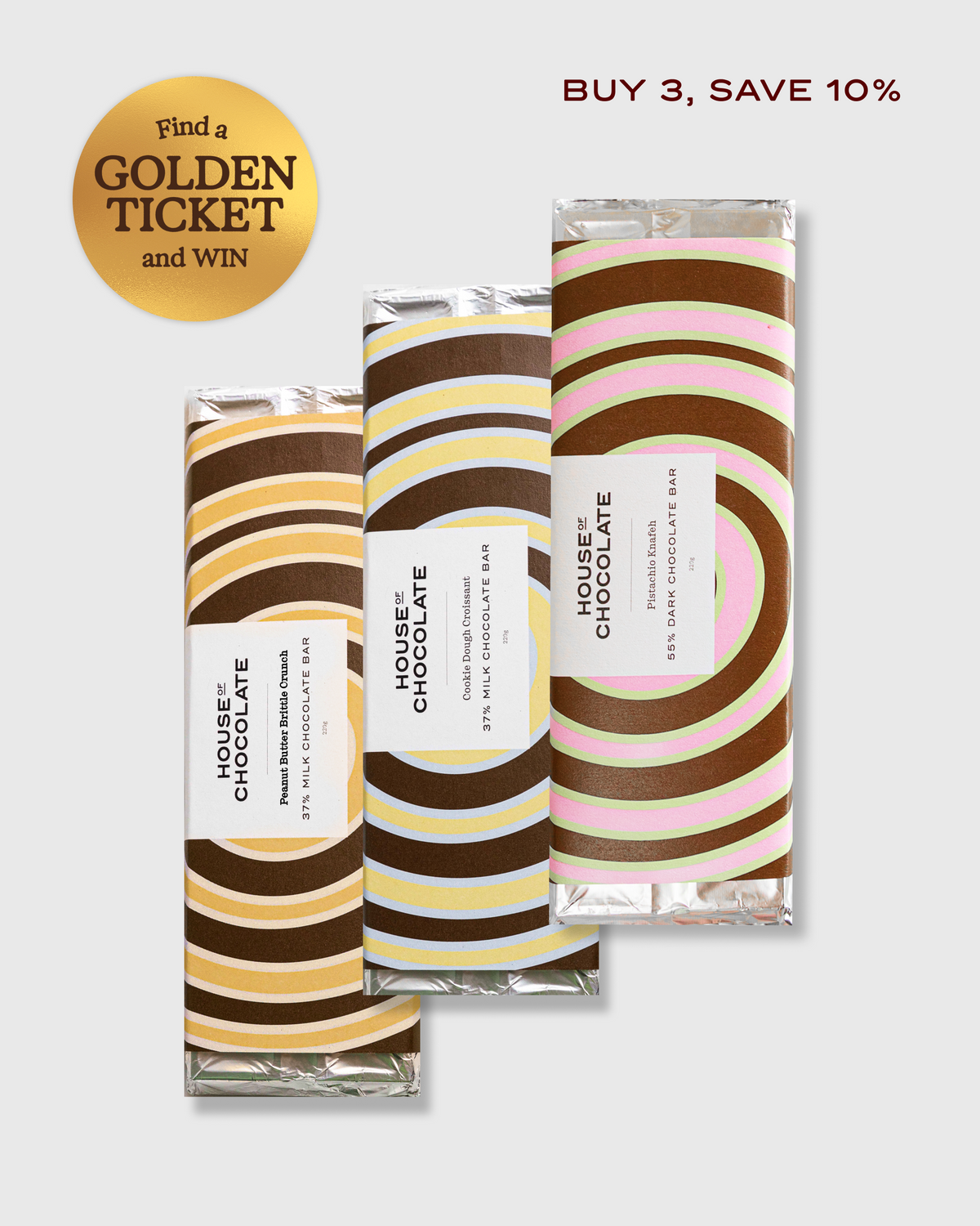 Wonderfully Wacky Bars - Bundle of Three
