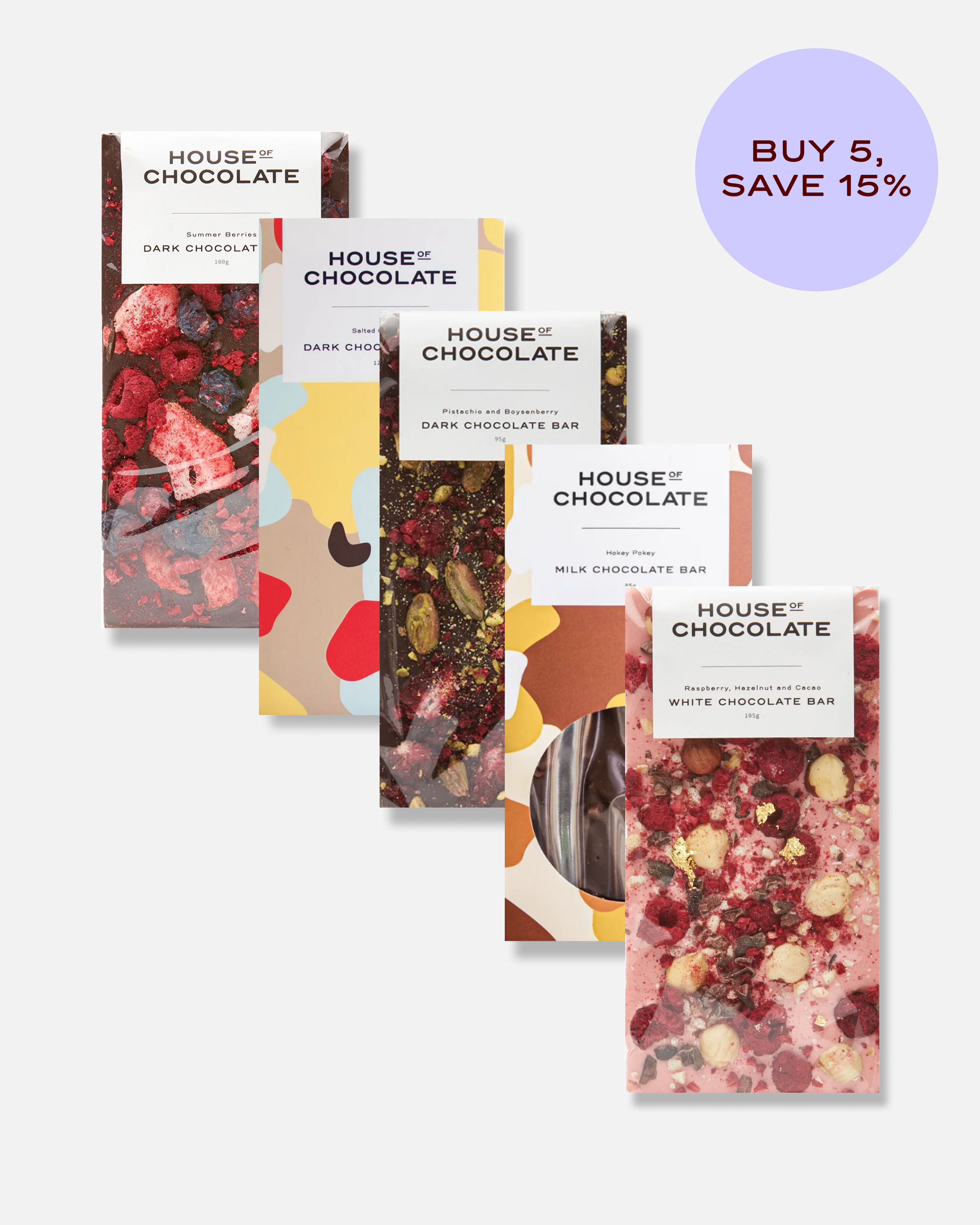 Handcrafted Bars - Bundle of Five