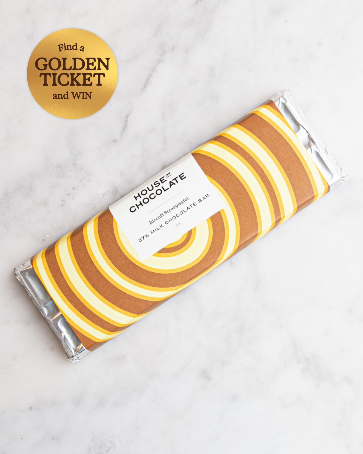 Biscoff Stroopwafel Milk Chocolate Bar