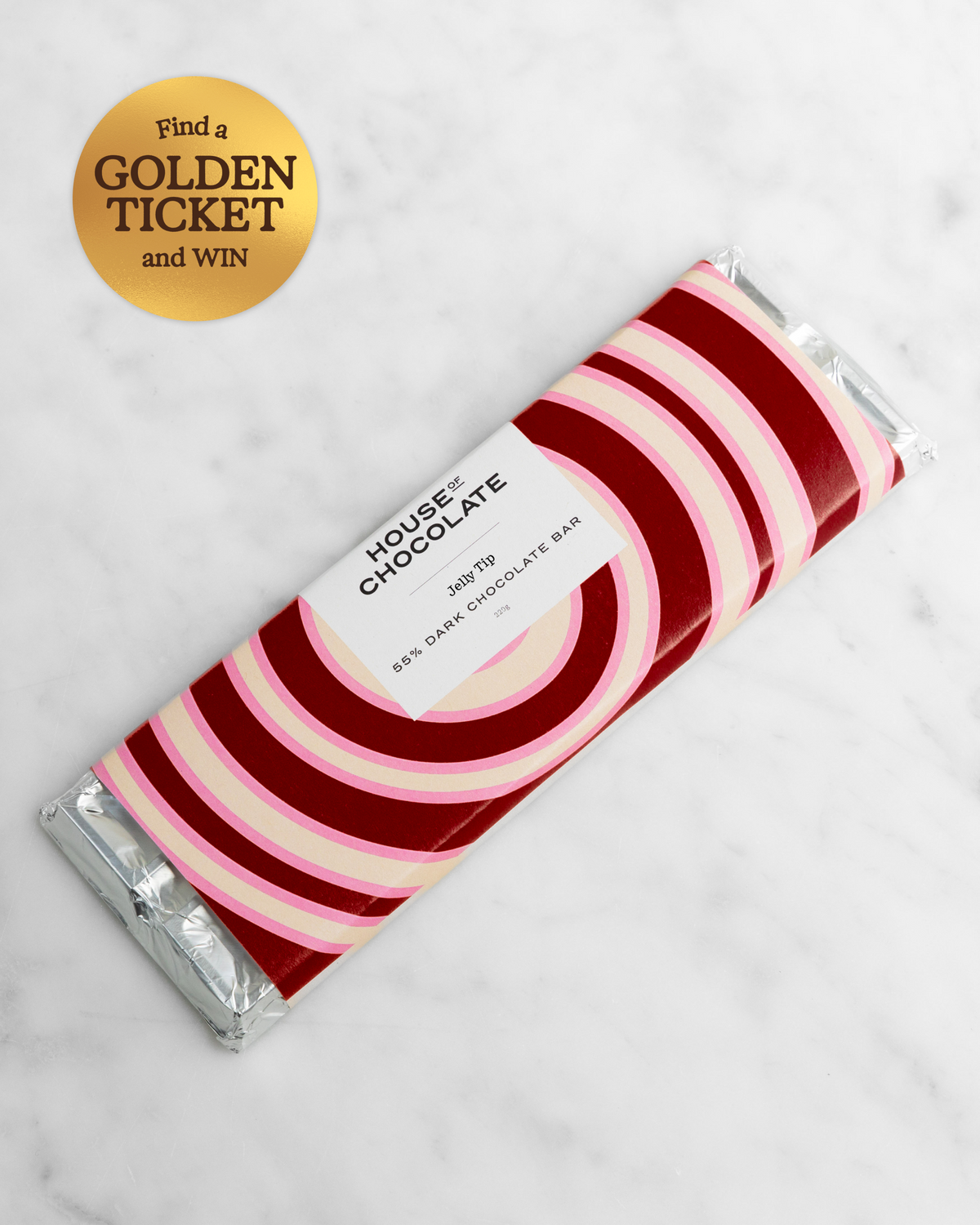 Jelly Tip Milk Chocolate Bar