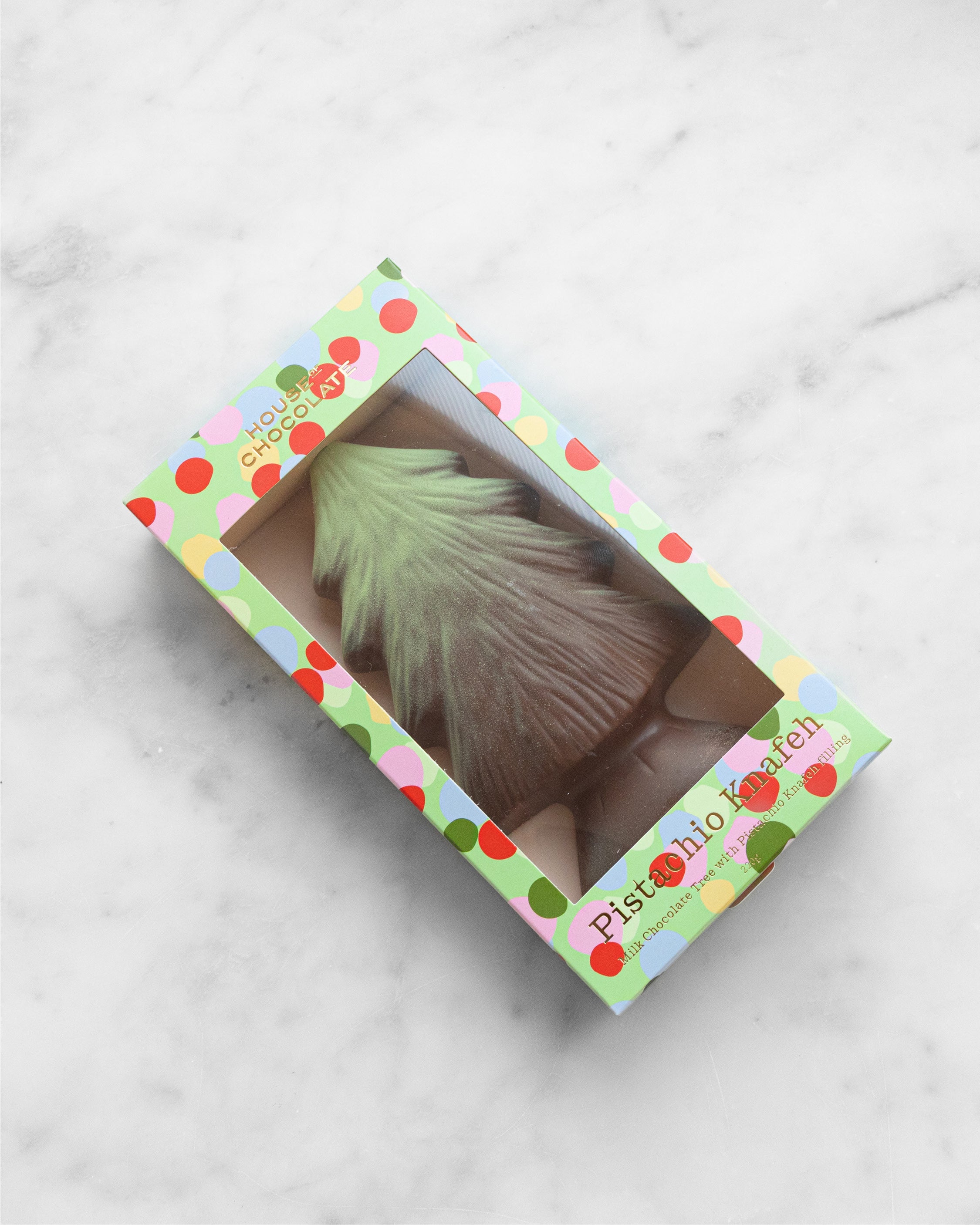 Chocolate Tree + 10 Piece Christmas Bonbon Duo