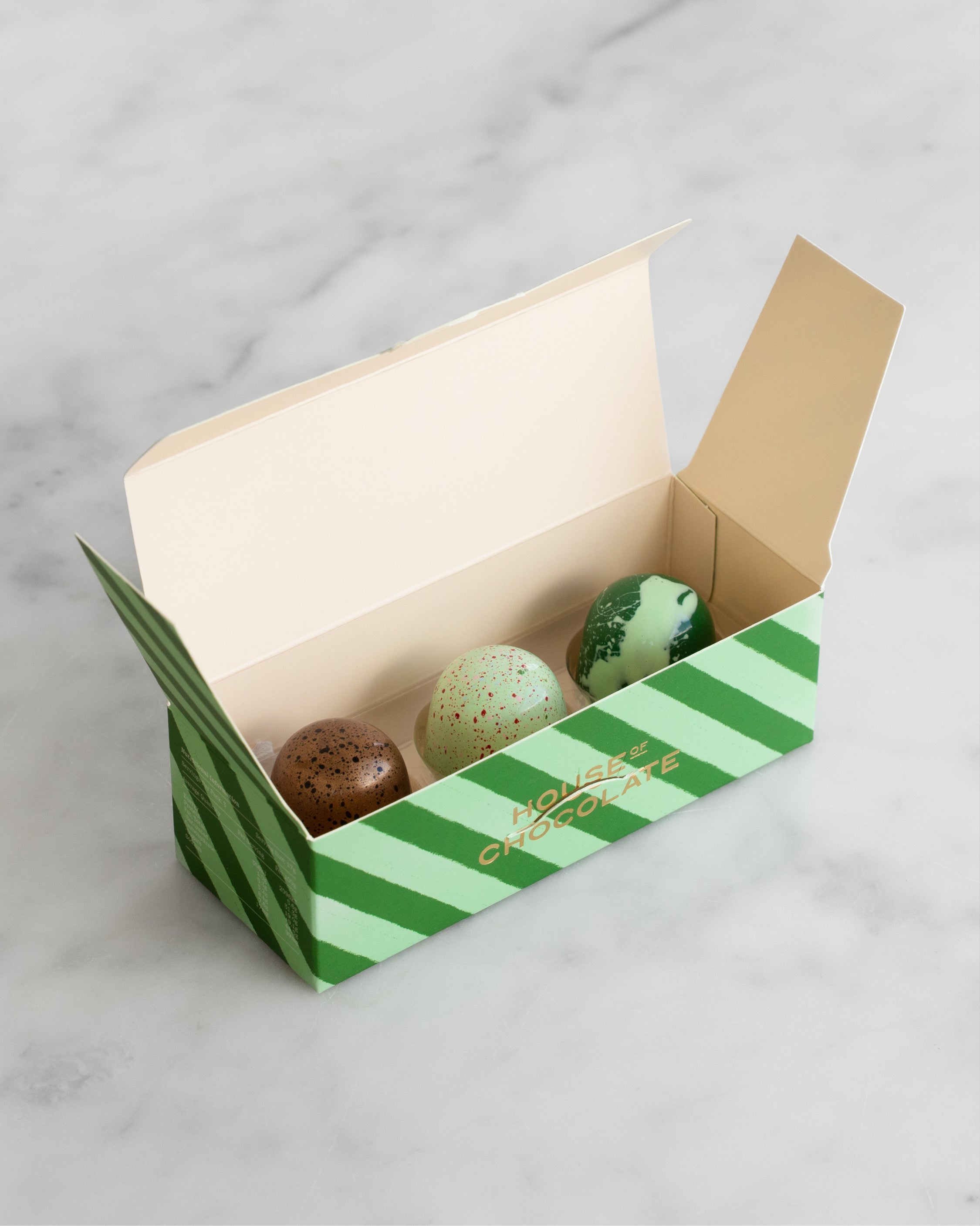 3 Piece Christmas Bonbon Selection - Green