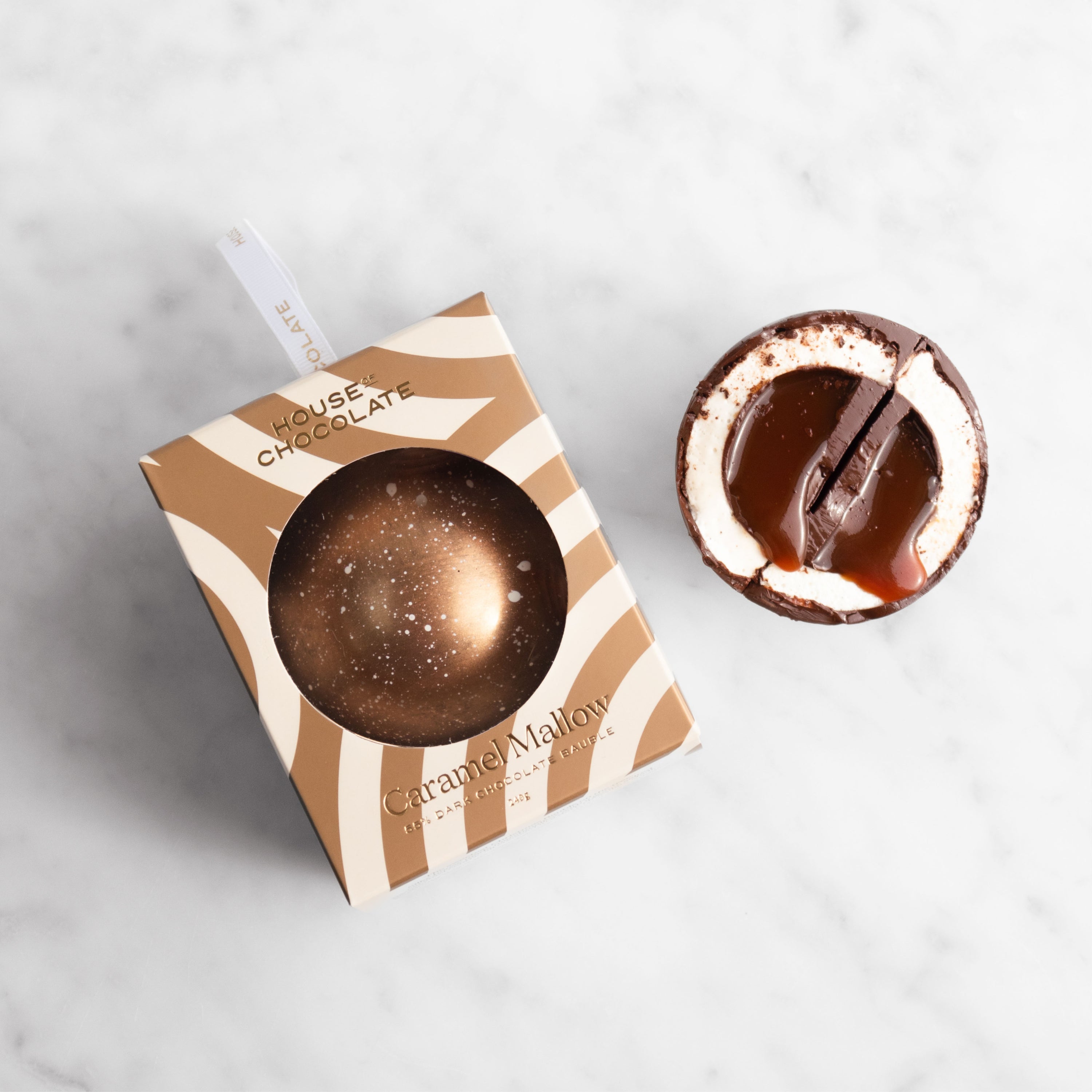 Caramel Mallow Chocolate Bauble