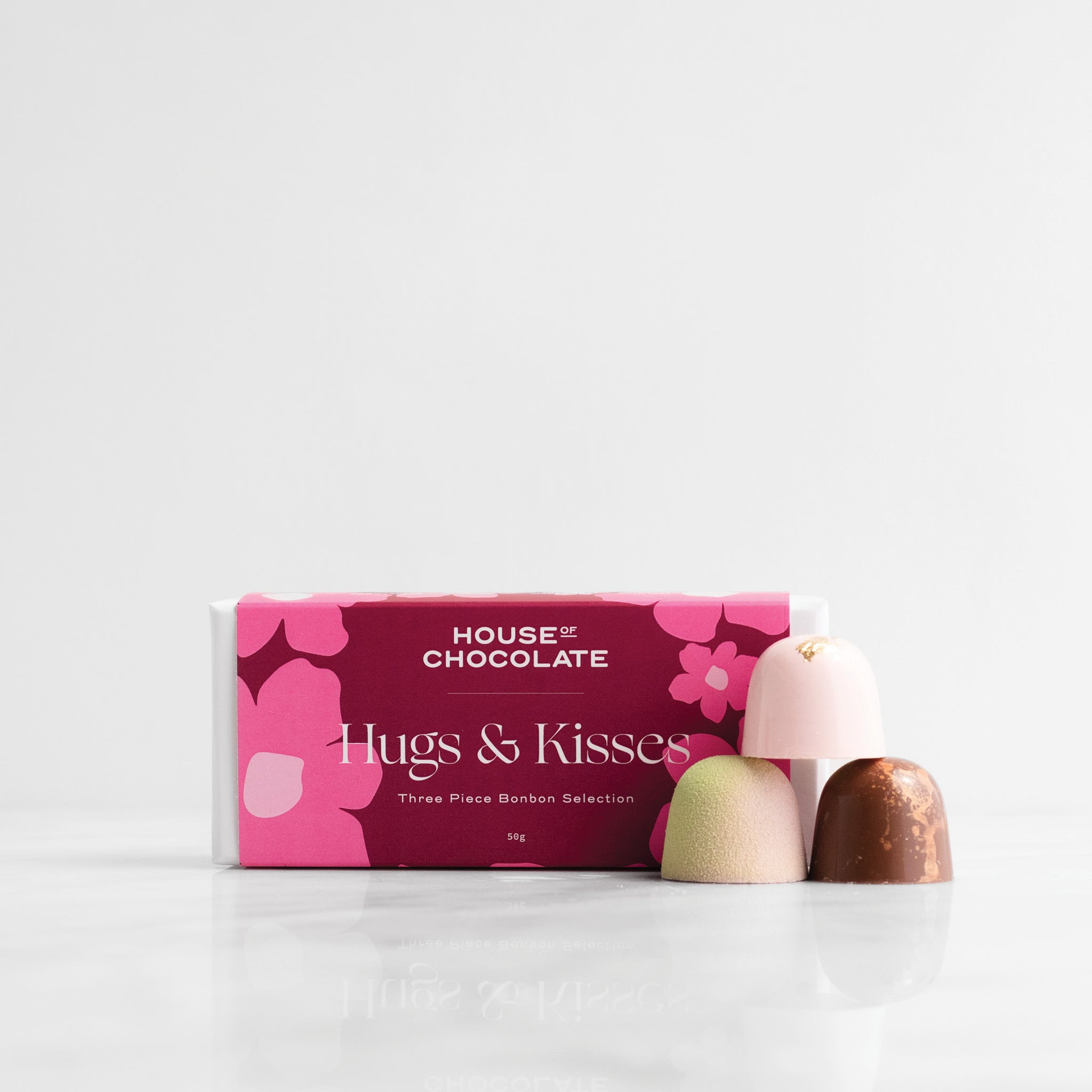 Hugs and Kisses 3pc Bonbons Gift Box- Mother's Day