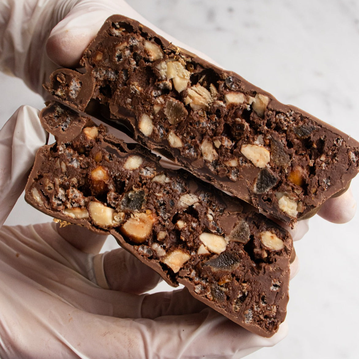 Hazelnut Praline Ginger Crisp Crunch