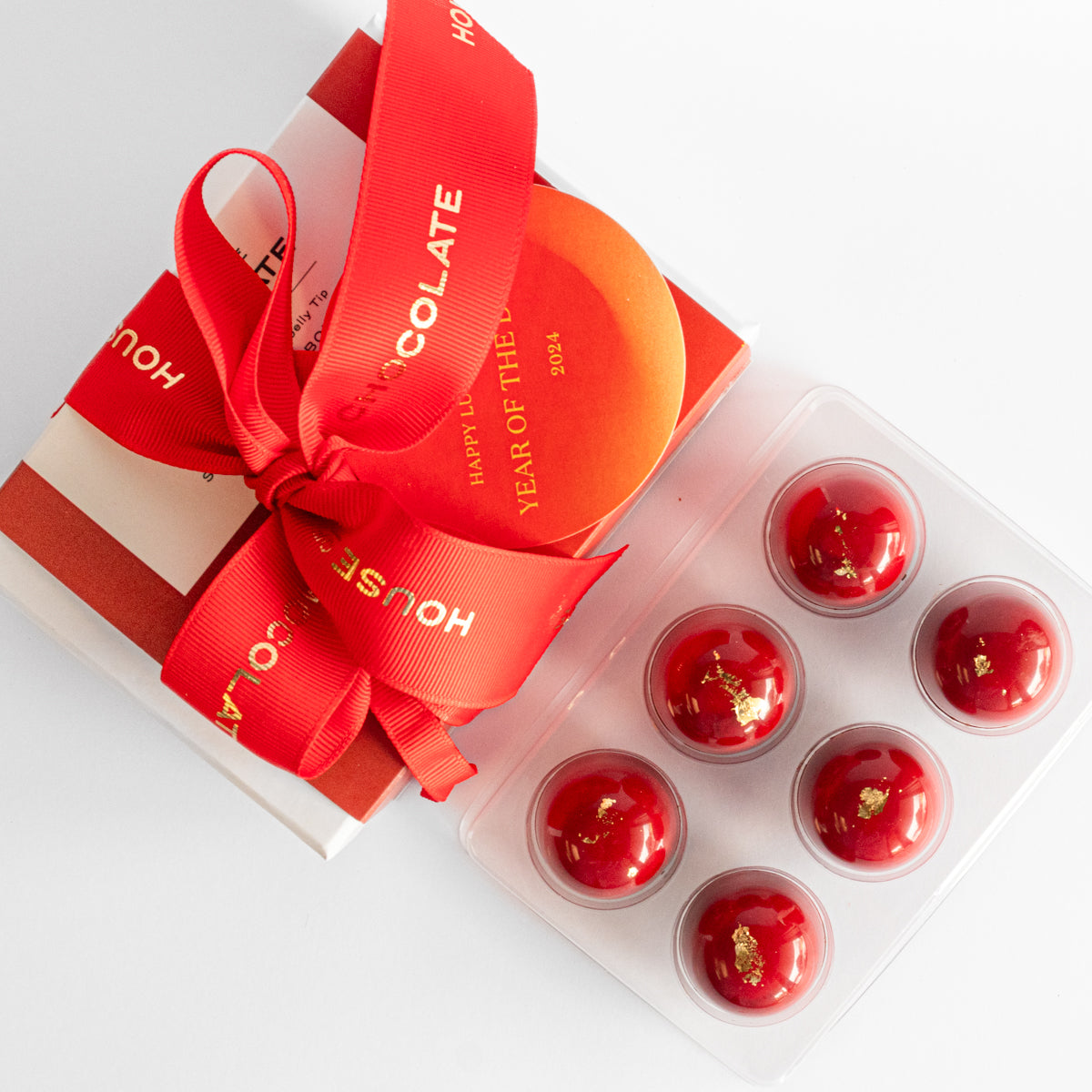 Lunar New Year | 6 Piece Jelly Tip Bonbon Box