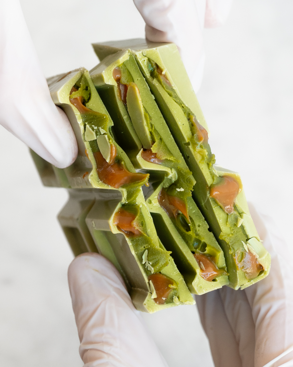 Matcha & Condensed Milk Caramel Chocolate Bar