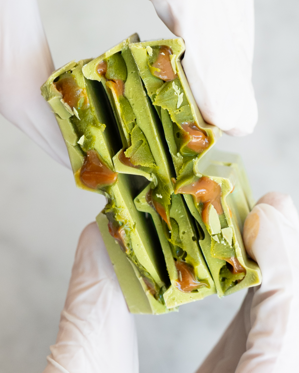 Matcha & Condensed Milk Caramel Chocolate Bar