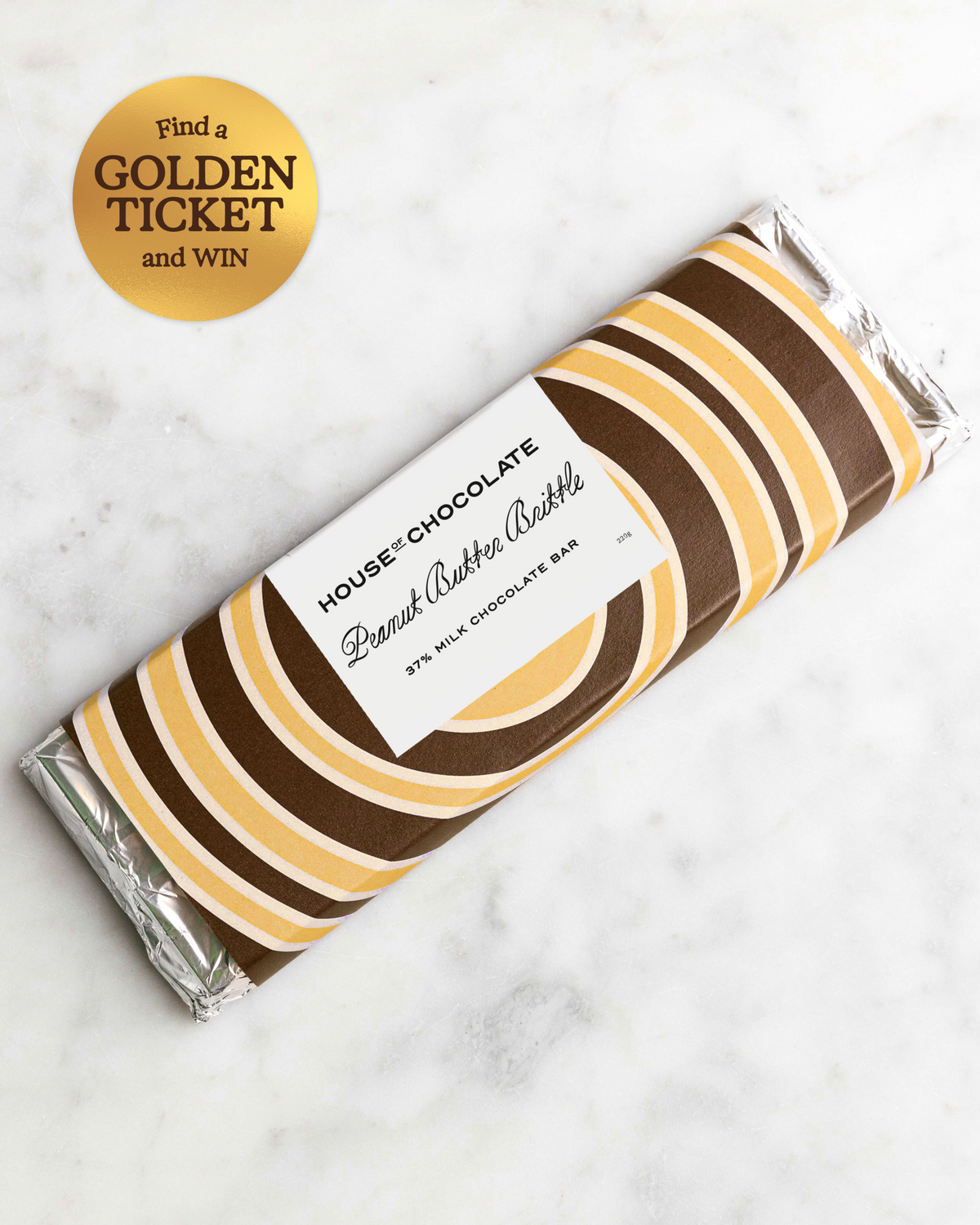 Peanut Butter Brittle Crunch Chocolate Bar