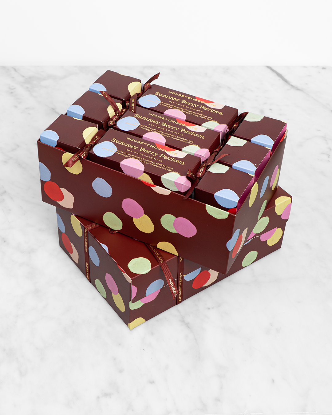 Six Pack Summer Berry Pavlova Christmas Cracker Set