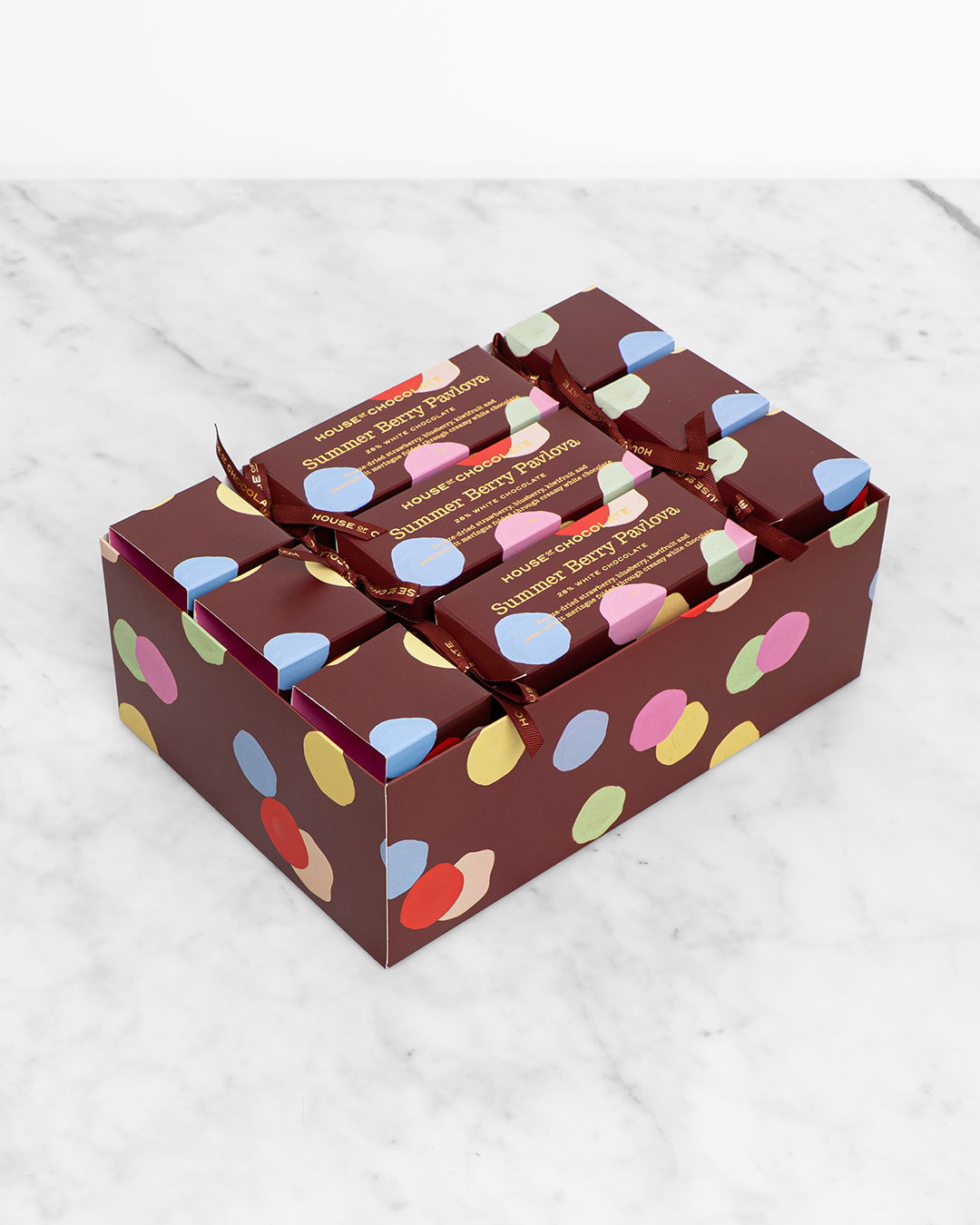 Six Pack Summer Berry Pavlova Christmas Cracker Set