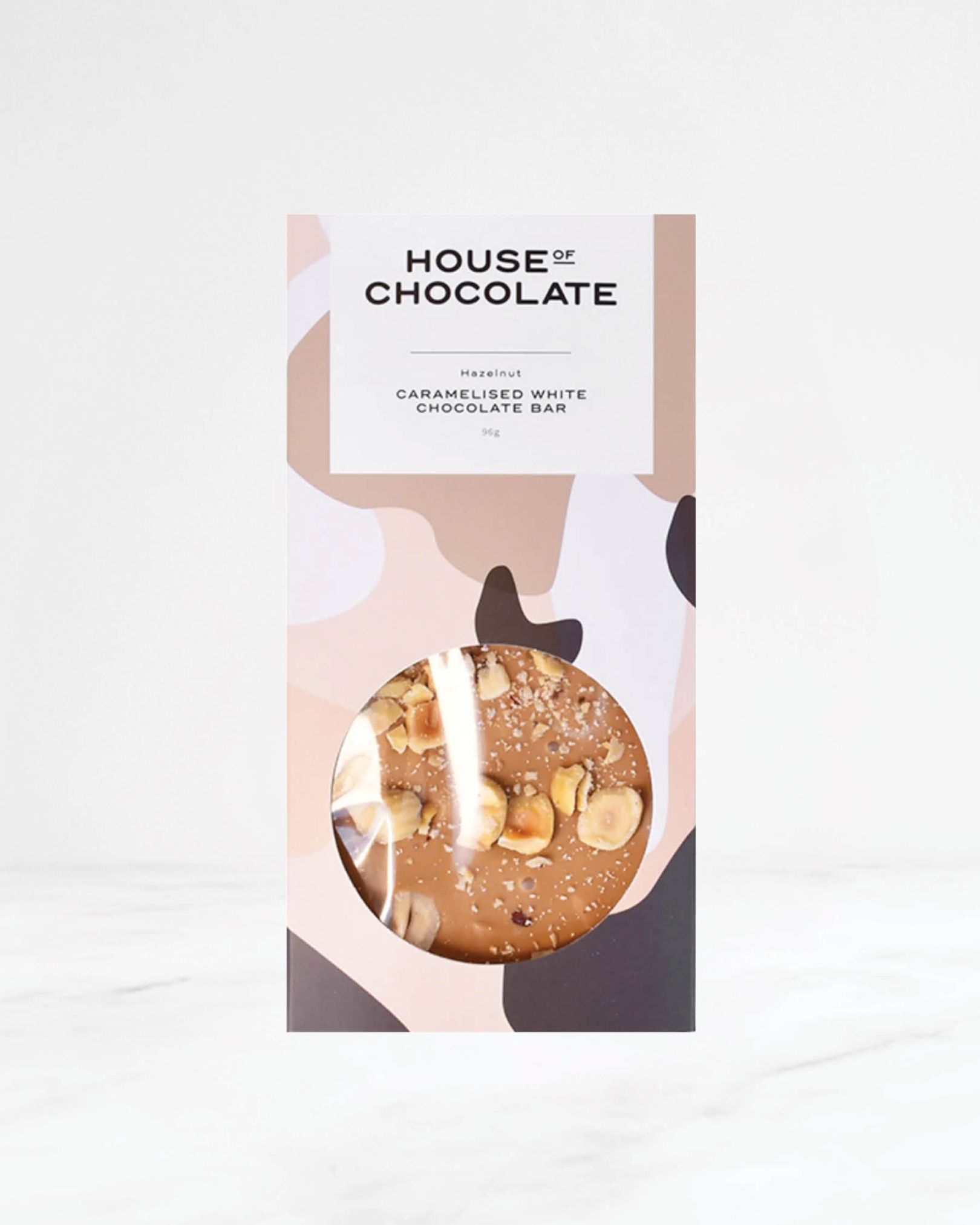 NZ Dry Roasted Hazelnut Caramelised White Chocolate Bar
