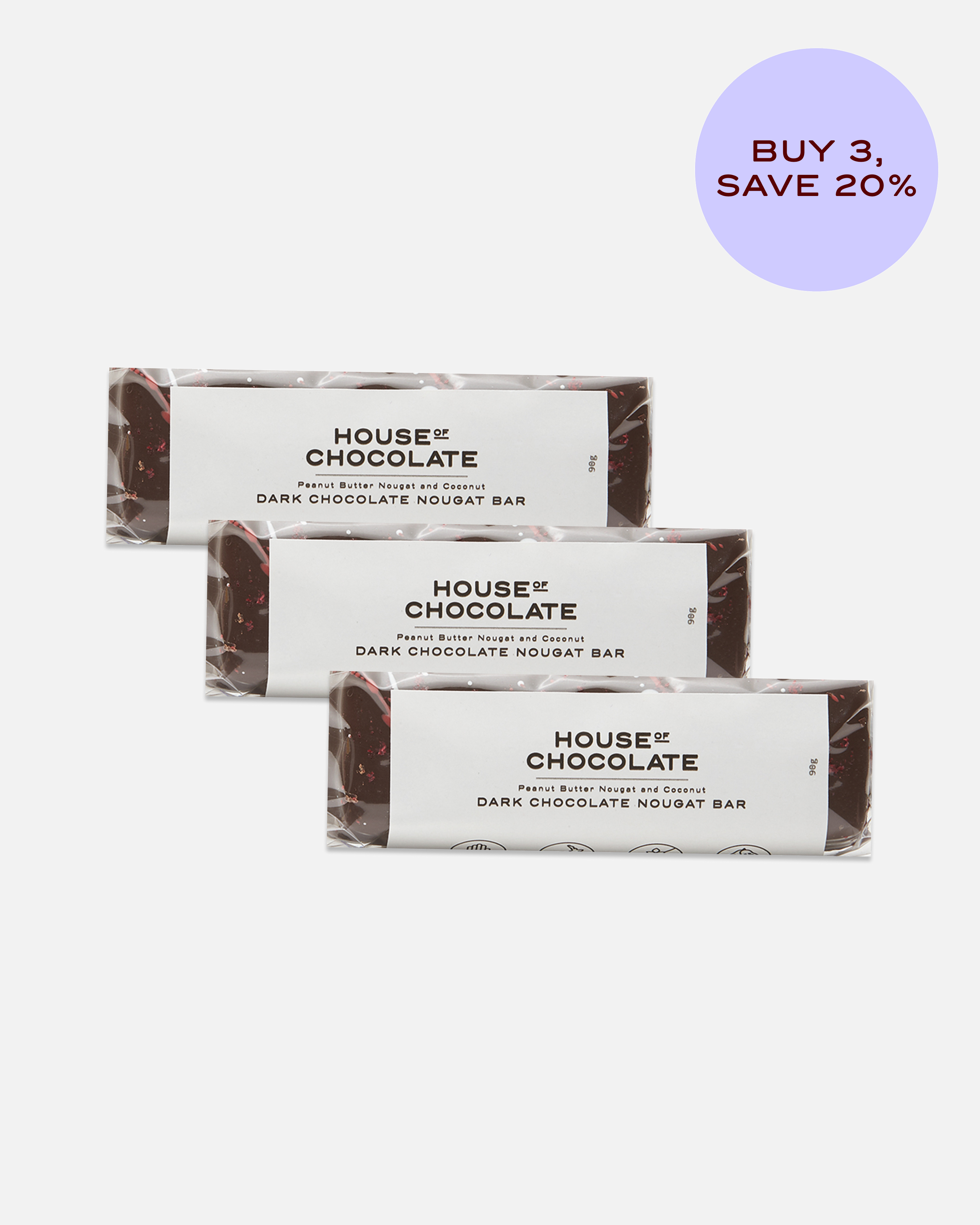 Nougat - Bundle of Three