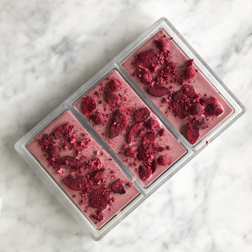 World's 4th Chocolate 'RUBY' Freeze Dried Plum and Raspberry Bar ...